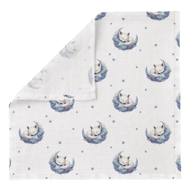 Bocioland, Liski, pieluszka bambusowa, 75-75 cm