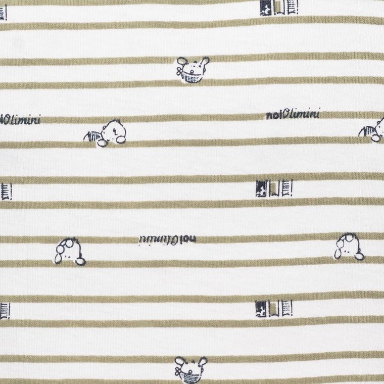 Body chłopięce bez rękawów, ecru, Olimpias