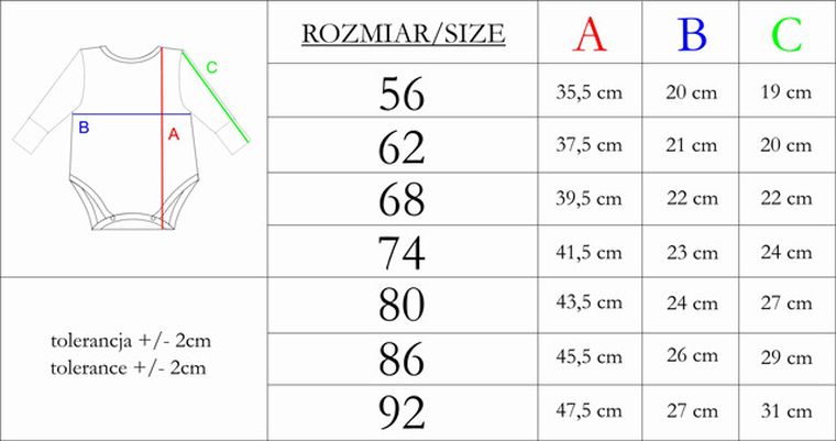 Body chłopięce z długim rękawem, białe, Nicol
