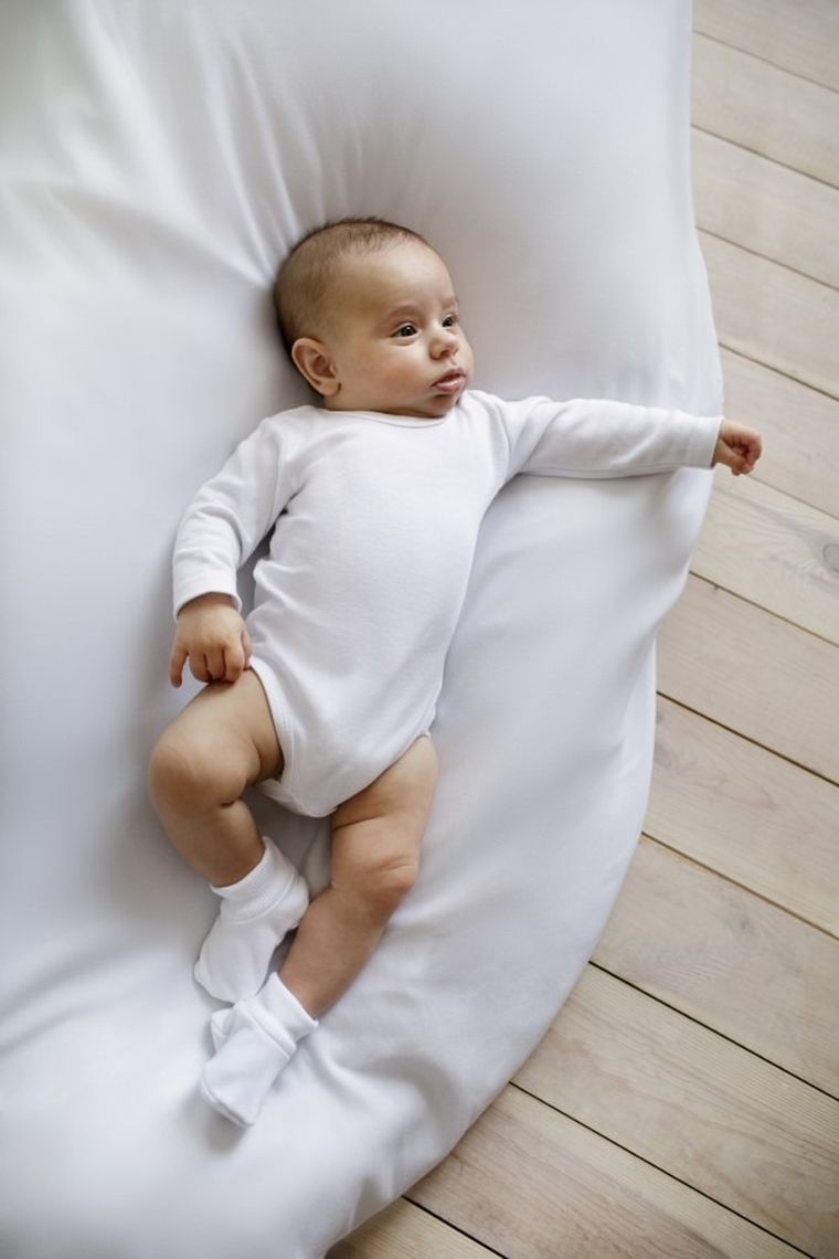 Body chłopięce z długim rękawem, białe, Pinokio