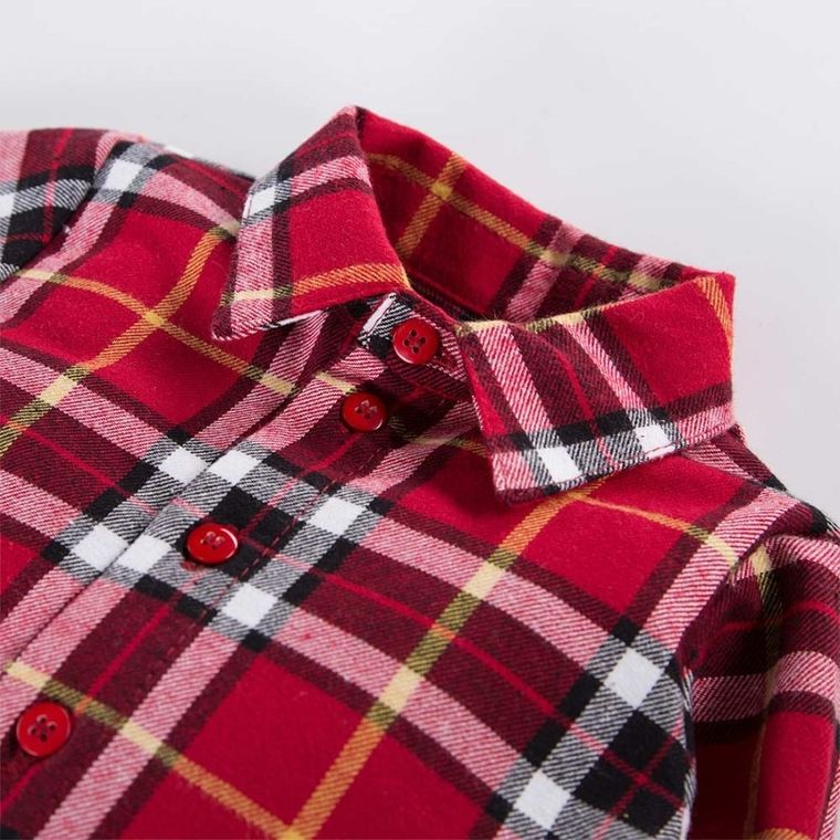 Body chłopięce z długim rękawem, bordowe, Eevi