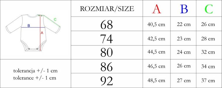 Body chłopięce z długim rękawem, ecru, Nicol
