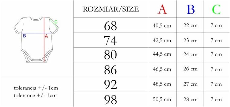 Body chłopięce z krótkim rękawem, granatowe, Cool, Nicol
