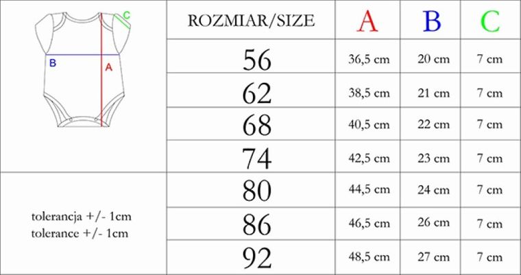 Body chłopięce z krótkim rękawem, niebieskie, Nicol