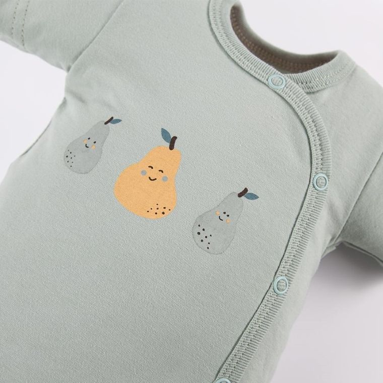 Body chłopięce z krótkim rękawem, zielone, Eevi