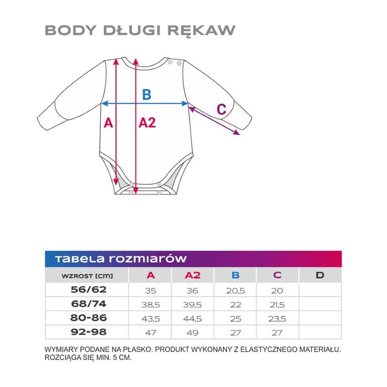 Body dziecięce z długim rękawem, wełna merino, beżowe, Eevi