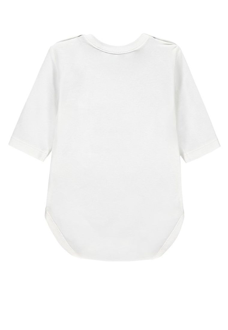 Body dziewczęce z długim rękawem, białe, Kanz