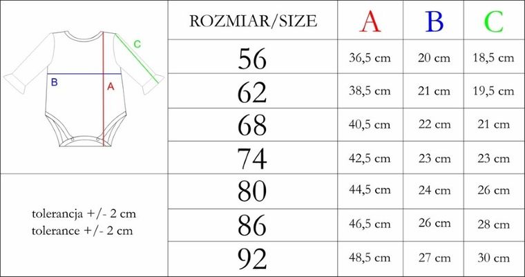 Body dziewczęce z długim rękawem, białe, Nicol