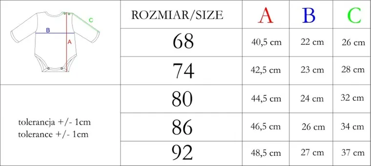 Body dziewczęce z długim rękawem, biało-czarne, Nicol