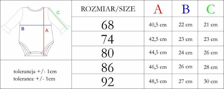 Body dziewczęce z długim rękawem, ecru, Nicol