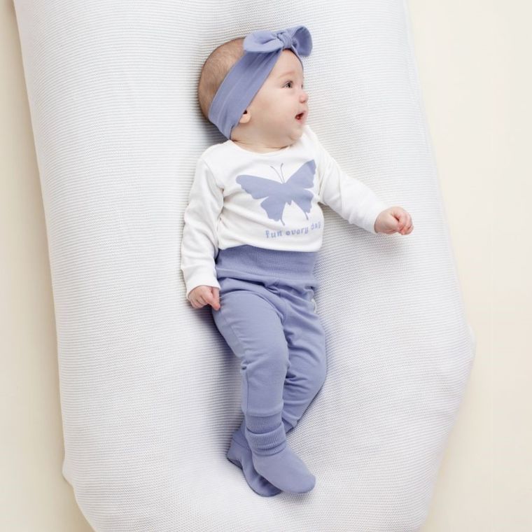 Body dziewczęce z długim rękawem, ecru, Pinokio