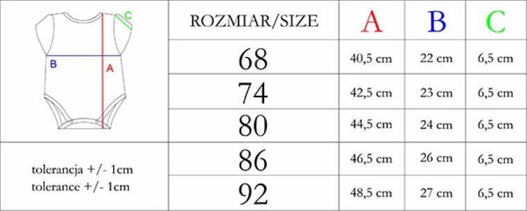 Body dziewczęce z krótkim rękawem, białe, Nicol