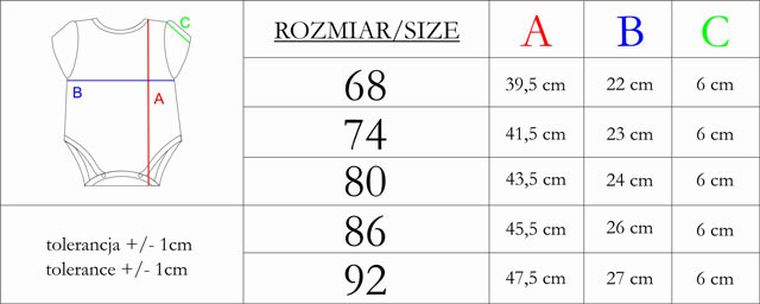 Body dziewczęce z krótkim rękawem, białe, Nicol