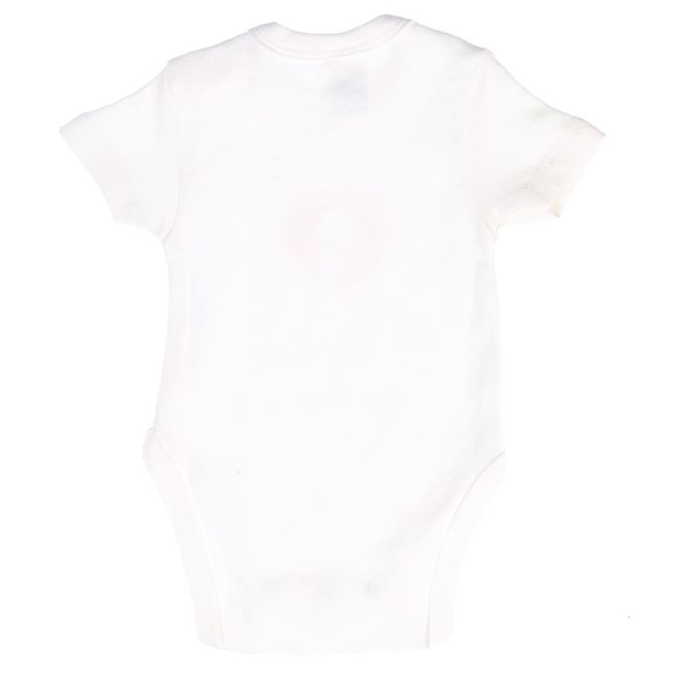 Body dziewczęce z krótkim rękawem, ecru, Olimpias