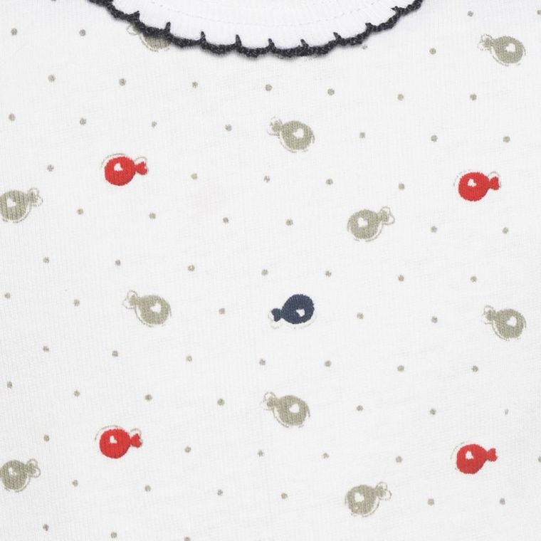 Body niemowlęce bez rękawów, białe, Olimpias