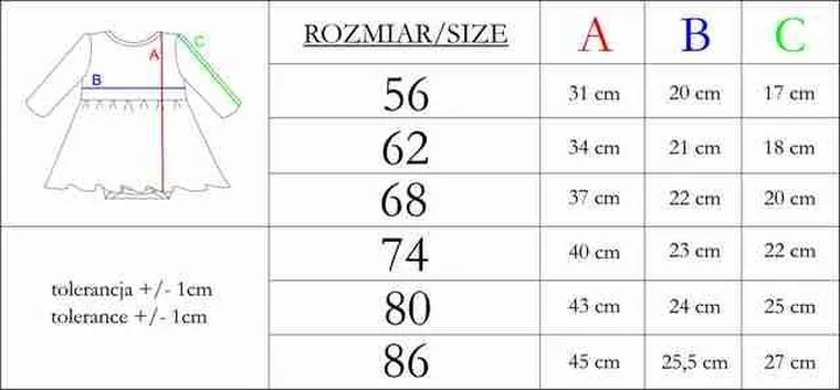 Body sukienka dziewczęce z długim rękawem, białe, Nicol