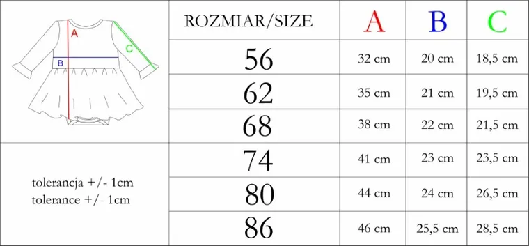 Body sukienka dziewczęce z długim rękawem, ecru, kokardka, Nicol