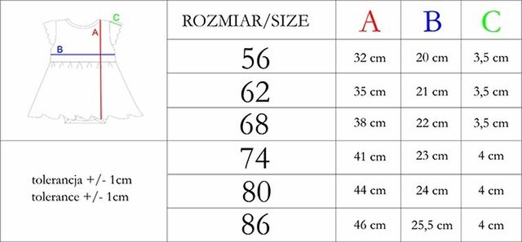 Body sukienka dziewczęce z krótkim rękawem, białe, Nicol