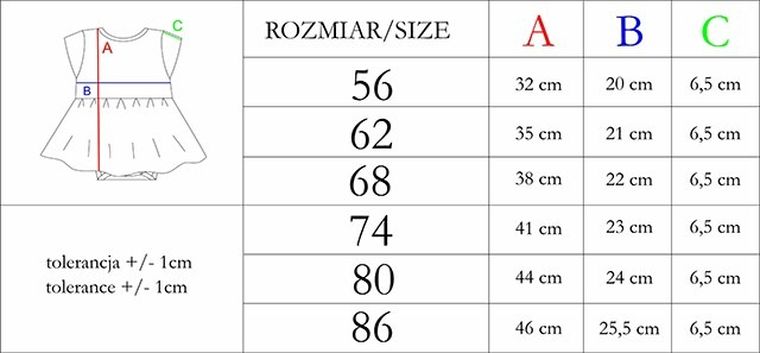 Body sukienka dziewczęce z krótkim rękawem, różowo-czerwone, Nicol