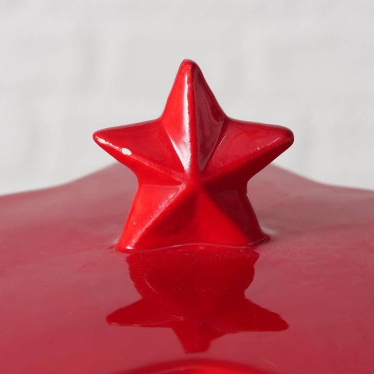 Boltze Home, Anella, szkatułka ceramiczna w kształcie gwiazdy