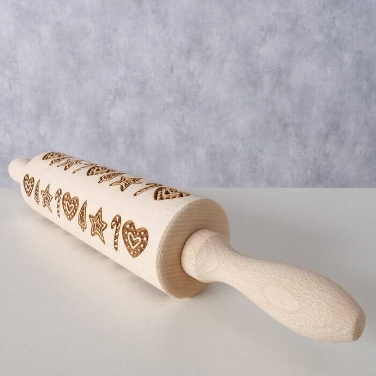 Boltze Home, Bakery, wałek grawerowany świąteczny