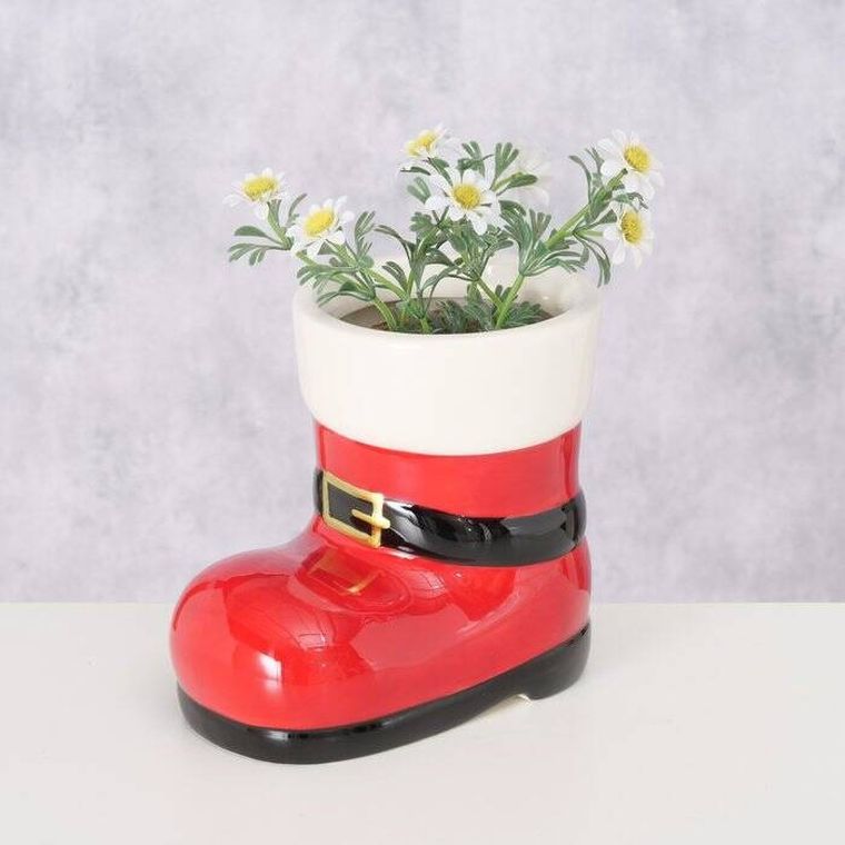 Boltze Home, Booty, kamienna osłonka na doniczkę, wys. 17 cm