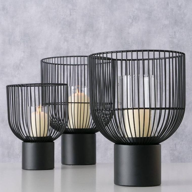 Boltze Home, Candy, świeczniki, 3 szt.