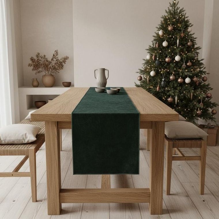 Boltze Home, dekoracyjny bieżnik z welwetowej tkaniny, 200-35 cm