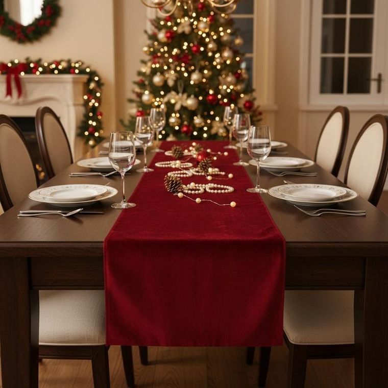 Boltze Home, dekoracyjny bieżnik z welwetowej tkaniny, 200-35 cm