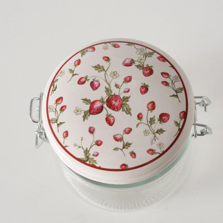 Boltze Home, Emily, słoik kuchenny dekoracyjny, z pokrywką, 450 ml