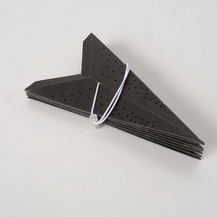 Boltze Home, Kassina, ozdobna gwiazda bambusowa na okno, 20 cm