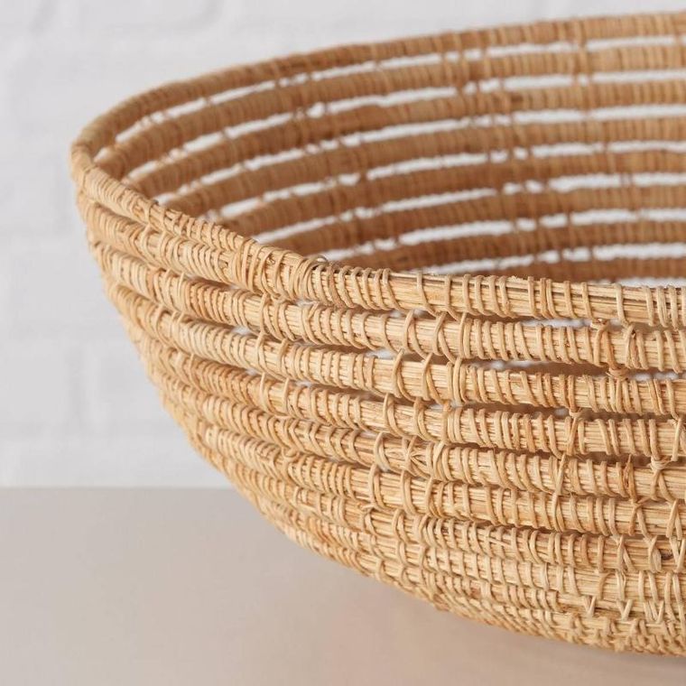 Boltze Home, koszyk pleciony palmina, 3 szt., Palma Areka