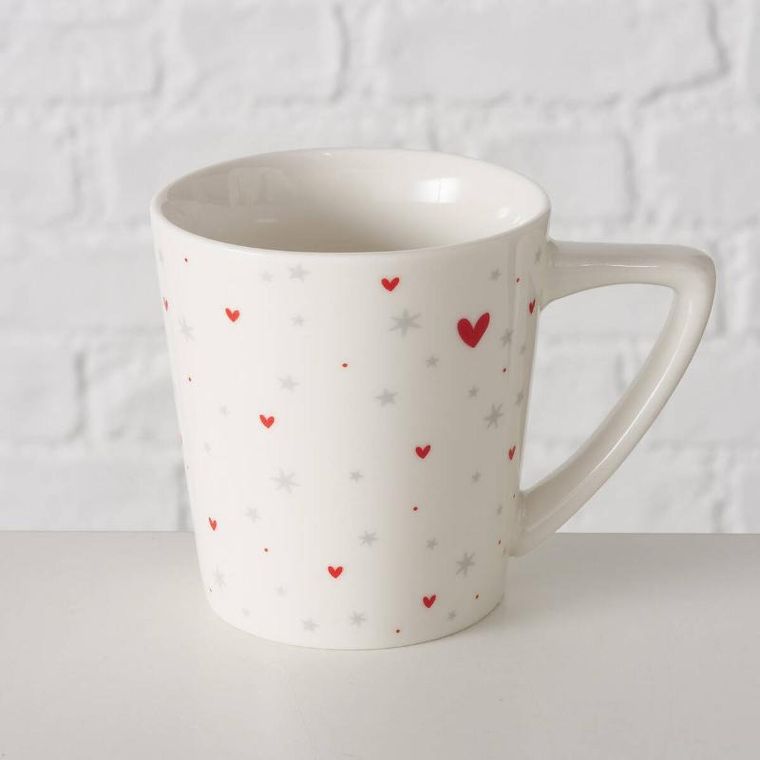 Boltze Home, kubek, Anella, z drobnym wzorem, 300 ml