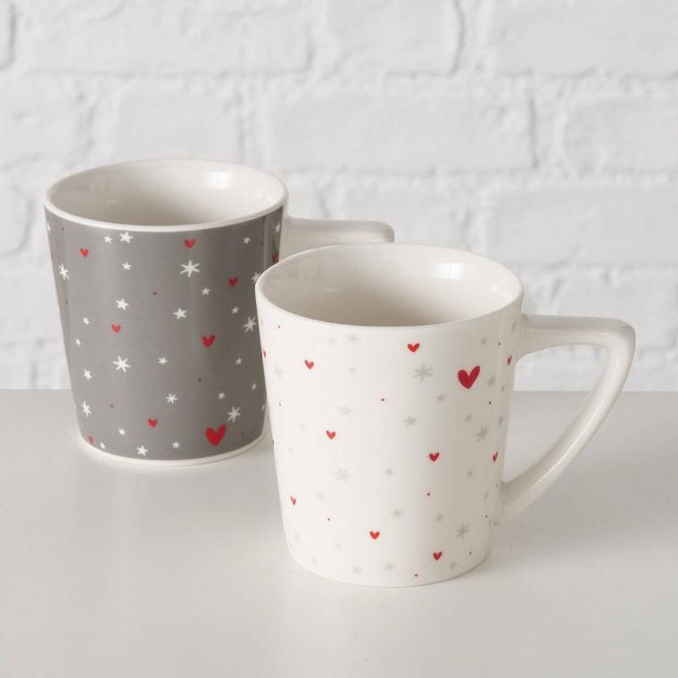 Boltze Home, kubek, Anella, z drobnym wzorem, 300 ml