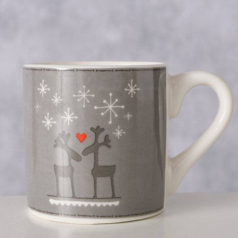 Boltze Home, Lovelies, filiżanka do espresso w renifery