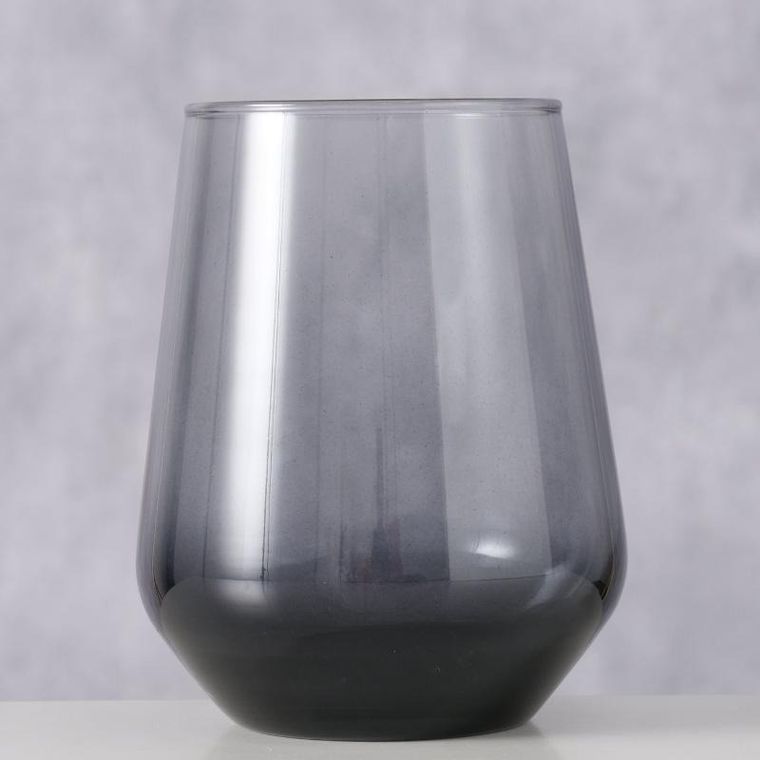 Boltze Home, Malinio, szklanka ze szkła barwionego, 11 cm