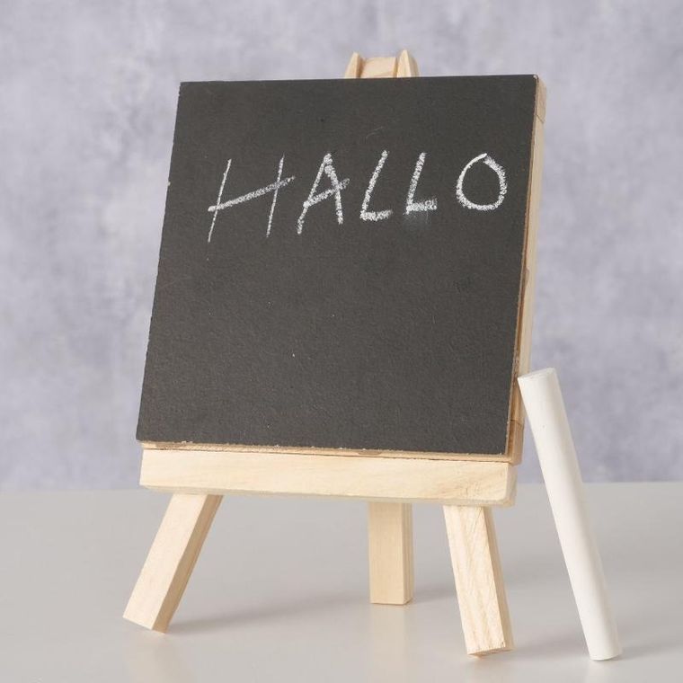 Boltze Home, mini tablica kredowa na notatki, Chalky, 15 cm