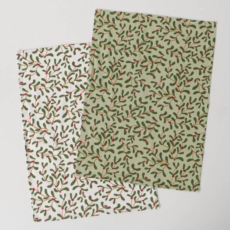 Boltze Home, Mistletoe, ścierki kuchenne, 50-70 cm, 2 szt.