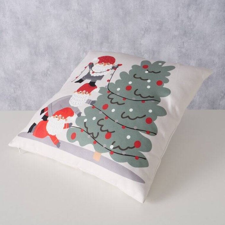 Boltze Home, Monti, poduszka ze świątecznym motywem, 45-45 cm