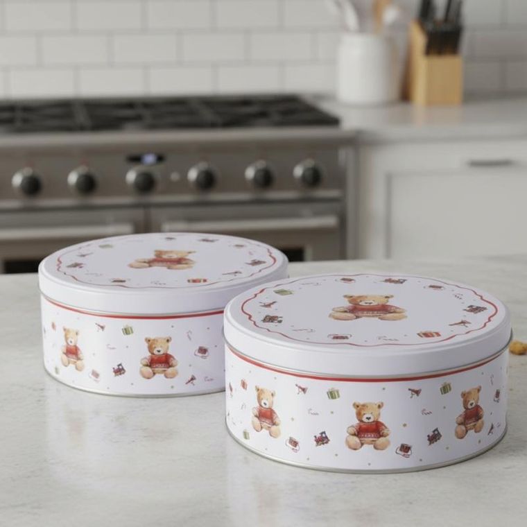 Boltze Home, puszka na ciastka, Bailey, 2 szt.