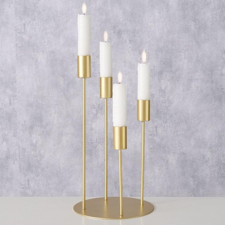 Boltze Home, świecznik ozdobny na 4 świece, Junto