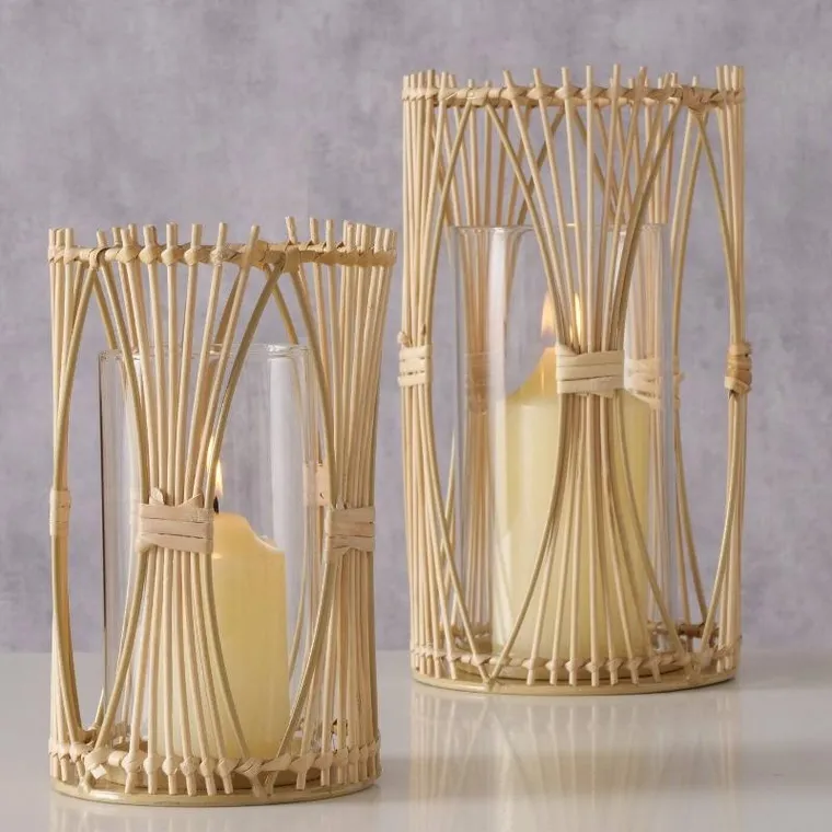 Boltze Home, świeczniki, Boho, Eireen, 2 szt.