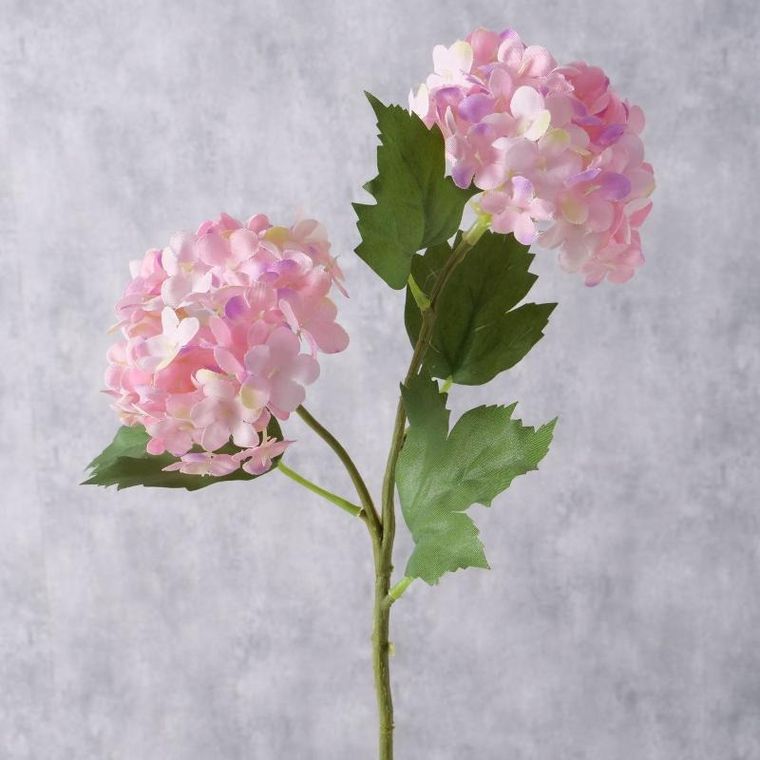 Boltze Home, sztuczna hortensja na łodydze, 35 cm