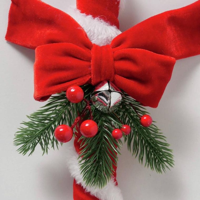 Boltze Home, Velvy, miękka laska świąteczna, 58 cm