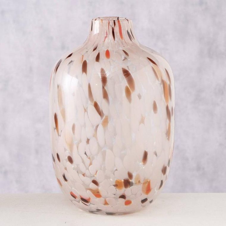Boltze Home, wazon szklany, Umea, kolorowy