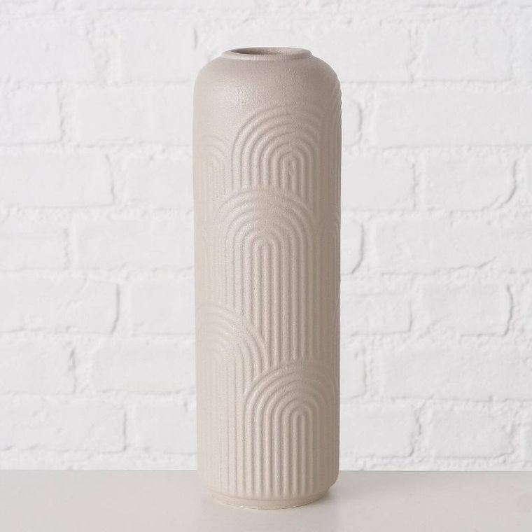 Boltze Home, wazon z kamionki, Aliette, 25 cm