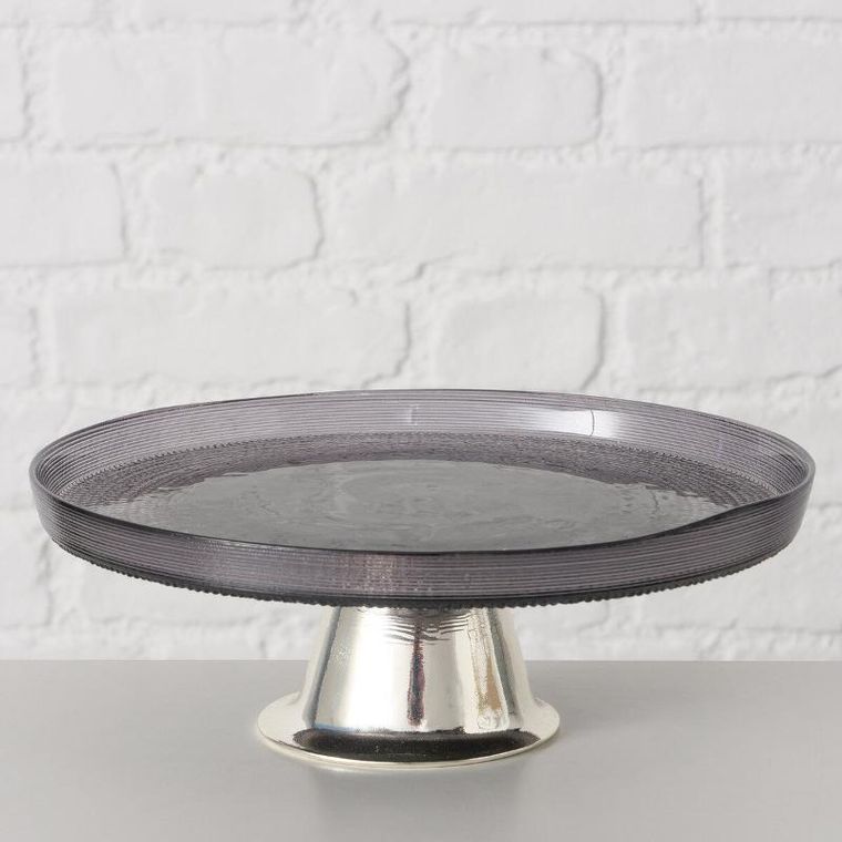 Boltze, Kalis, patera szklana, średnica 21 cm