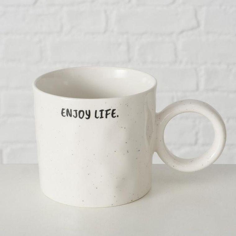 Boltze, kubek z okrągłym uchem, Enjoy, 360 ml