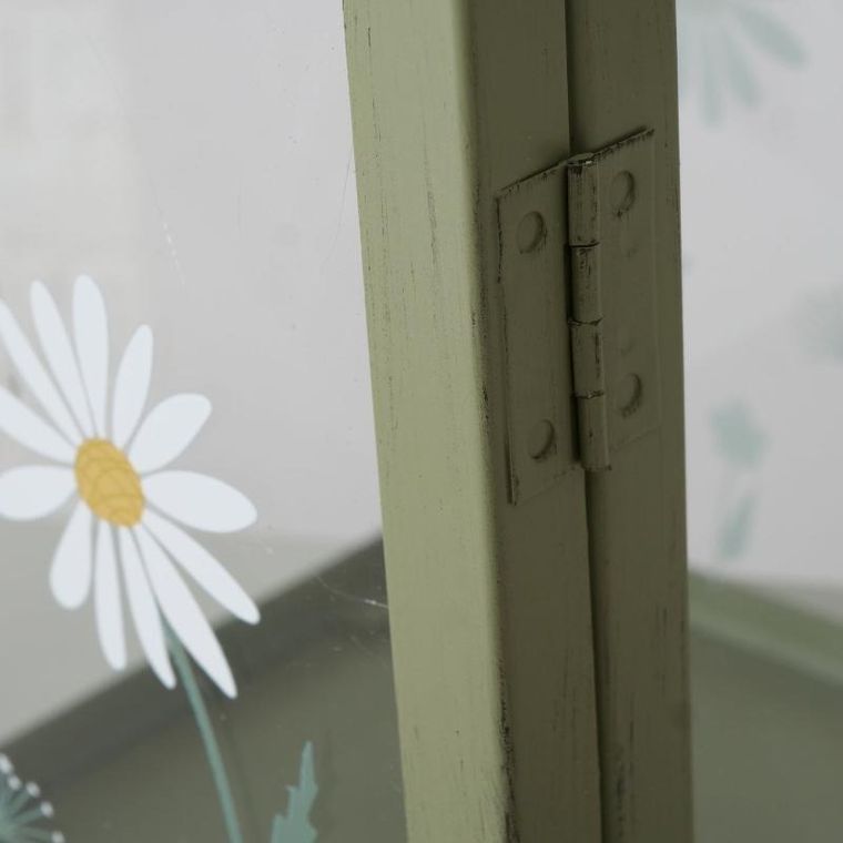 Boltze, lampion, metalowy domek, Honey, 27 cm