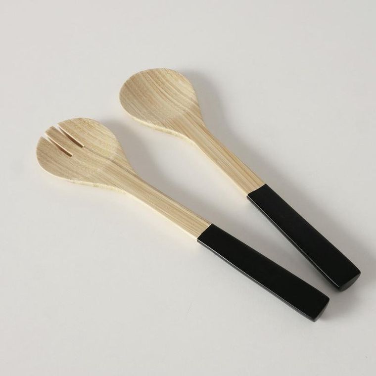 Boltze, łyżki do sałaty Bambo, 2 szt.